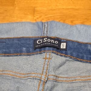 Ci Sono Classic Blue Denim Distressed Jeans